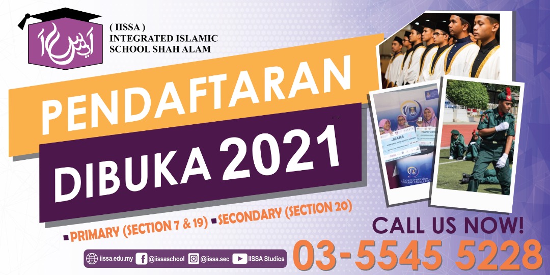 Open for 2021 Registration for Primary & Secondary